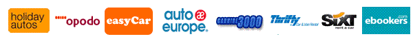Compare these major car hire companies in seconds with EssentialTravel.co.uk