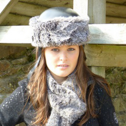 Grey Fosy Helmet Band