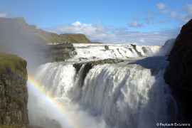 Golden waterfall Golden waterfall