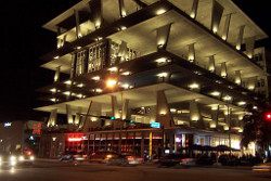 1111 Lincoln Road Lincoln road at night