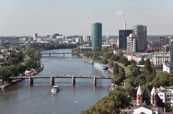 Frankfurt during the day Frankfurt