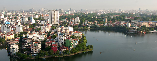 Hanoi City in Vietnam