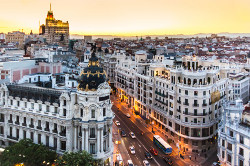 Madrid, Spain City view Madrid