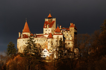 Bran Castle In Autumn Bran Castle In Autumn