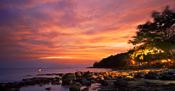 Cambodia Coastal Sunset