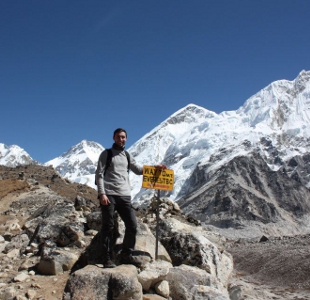Matt Renew at Everest Base Camp