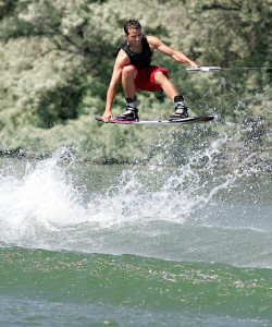 Wakeboarding Action