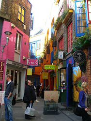 Neal's Yard in Covent Garden The World Food Café, Neal's Yard, Covent Garden