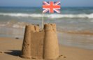 Sandcastle on Beach