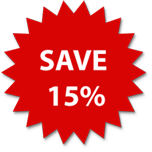 Save 15% 