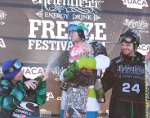 London Freeze Festival 2011 Battle of Britain Snowboarding Podium