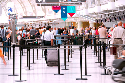 Airport Crowd