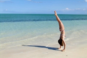 Beach Handstand