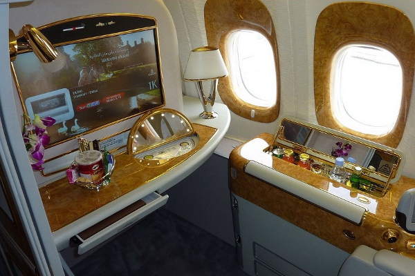 Emirates First Class Cabins