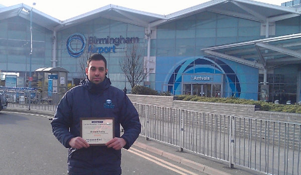 stress free parking at birmingham airport win car park attendant of the month