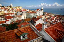 Alfama District Alfama District in Lisbon, Portugal