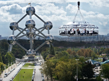 Dinner In The Sky Dinner In The Sky in Brussels