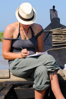 Writer's Retreat A writer on retreat
