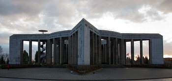Mardasson Memorial The Mardasson Memorial - Pentagram design by Georges Dedoyard