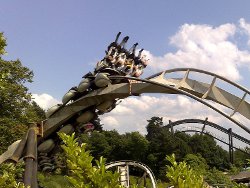Nemesis at Alton Towers Nemesis Roller Coaster
