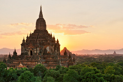 Temple at Bagan Temple at Bagan