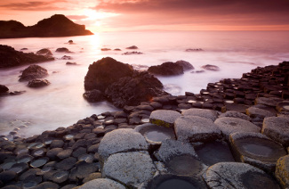Giant's Causeway A view of the pillars of Giant's Causeway
