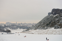 Hoyrood Park In Winter