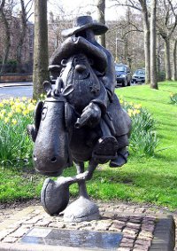 Lobey Dosser Statue of Lobey Dosser