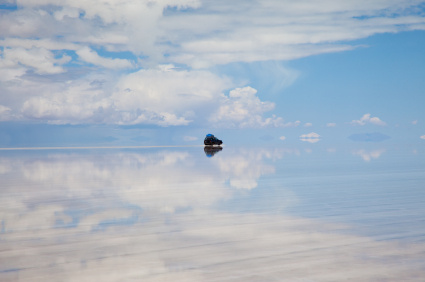 Salar de Uyuni The mirror effect at Salar de Uyuni