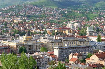 Sarajevo City Scape